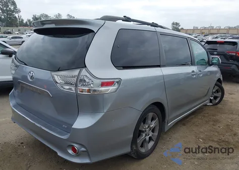 2011 Toyota Sienna Se from USA, damaged, VIN 5TDXK3DC7BS156552